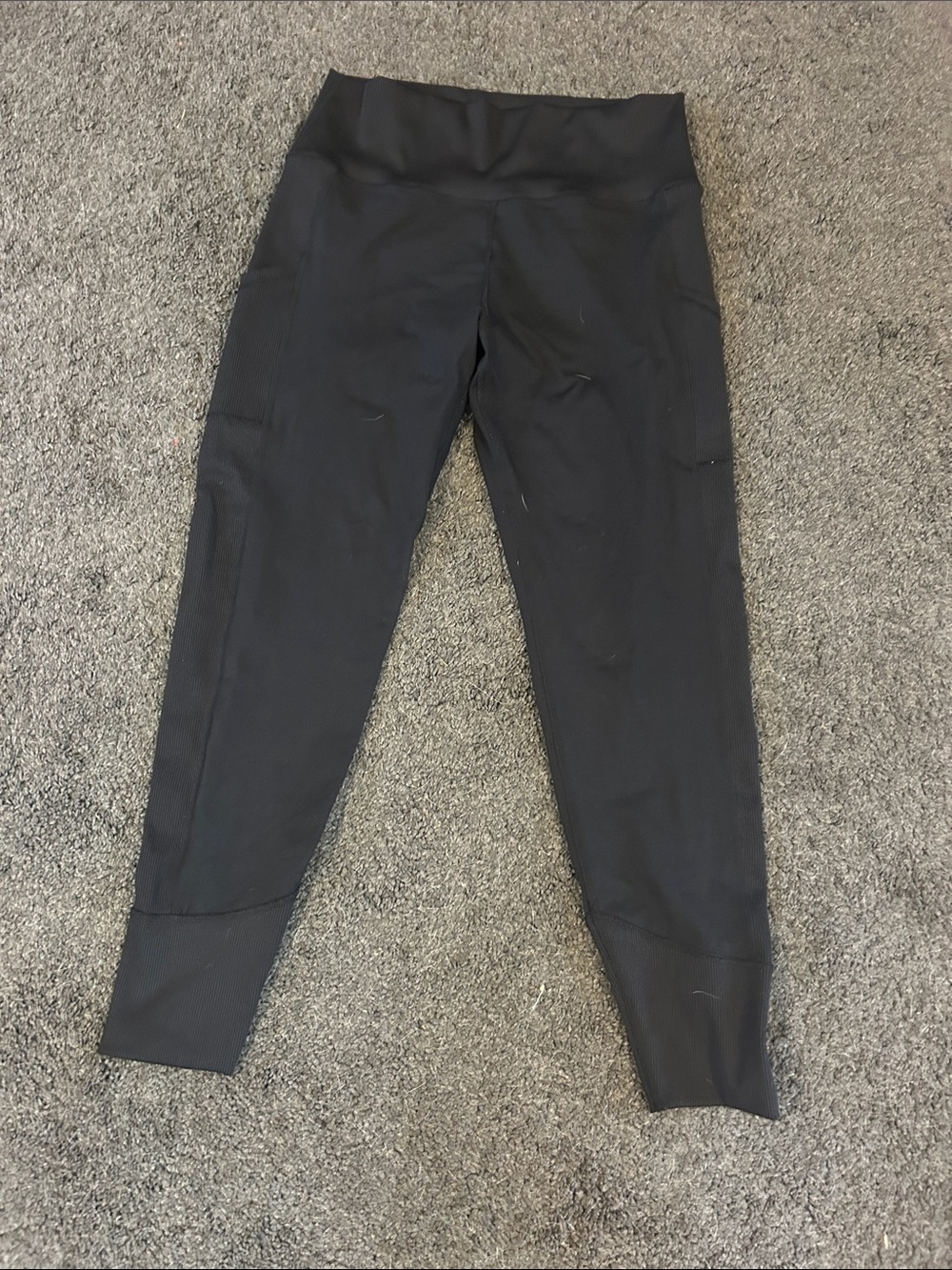 Aerie offline Black womens ribbed Performance legging